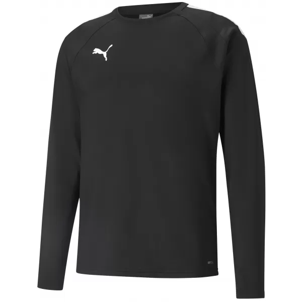  Pánská mikina PUMA TEAMLIGA TRAINING SWEAT 657238_03 PUMA BLACK/PUMA WHITE 