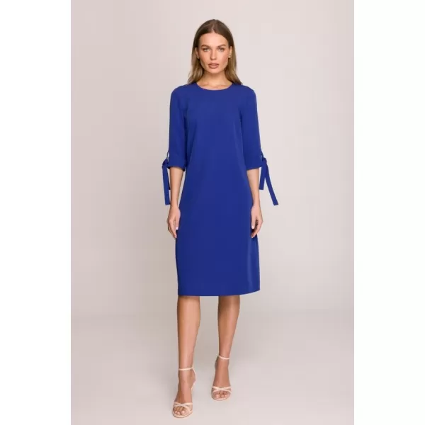  Dámské šaty STYLOVE S393 ROYAL BLUE 