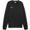 Pánská mikina PUMA TEAMGOAL CASUALS CREW NECK S 658592_03 PUMA BLACK/PUMA WHITE