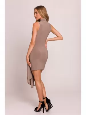 Dámské šaty MOE M841 BEIGE