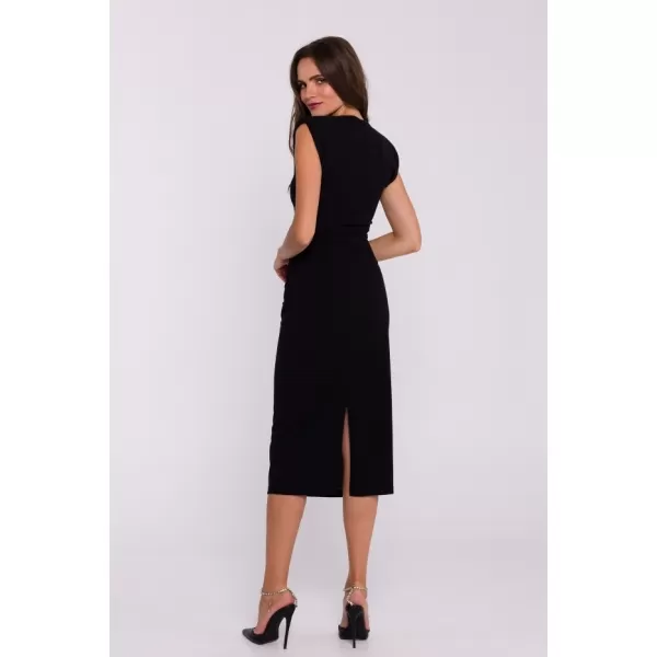  Dámské šaty STYLOVE S382 BLACK 