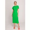 Dámské šaty STYLOVE S398 GREEN