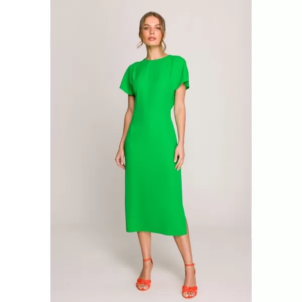  Dámské šaty STYLOVE S398 GREEN 