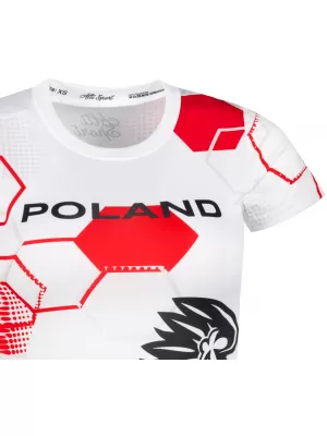 Dámské funkční triko premium ALTISPORT VOJ/ALW036PL/TR01 HEXA-WHT