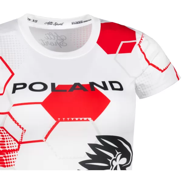  Dámské funkční triko premium ALTISPORT VOJ/ALW036PL/TR01 HEXA-WHT 