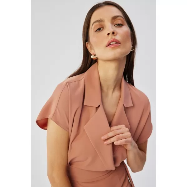  Dámské šaty STYLOVE S363 ROSE 