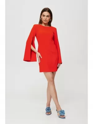 Dámské šaty MAKOVER K190 CORAL