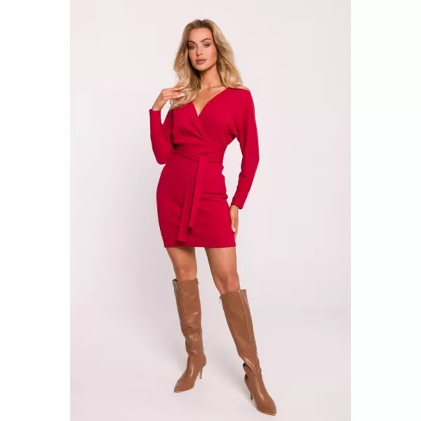  Dámské šaty MOE M819 RED 