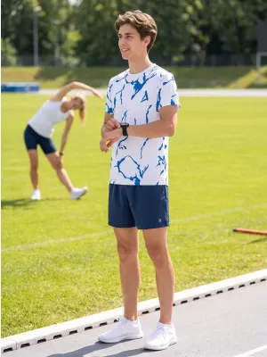Pánské funkční triko premium ALTISPORT VOJ/ALM052TR01 BÍLÁ
