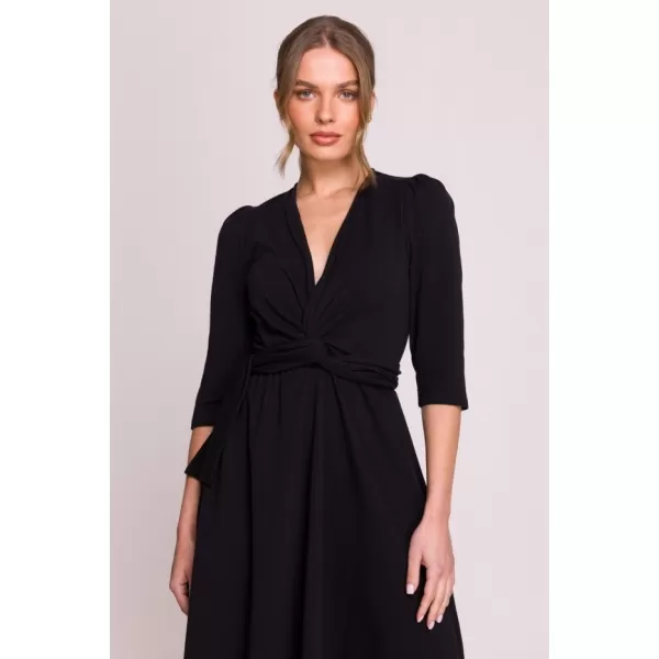  Dámské šaty STYLOVE S404 BLACK 