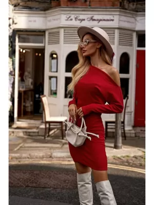 Dámské šaty MOE M818 RED