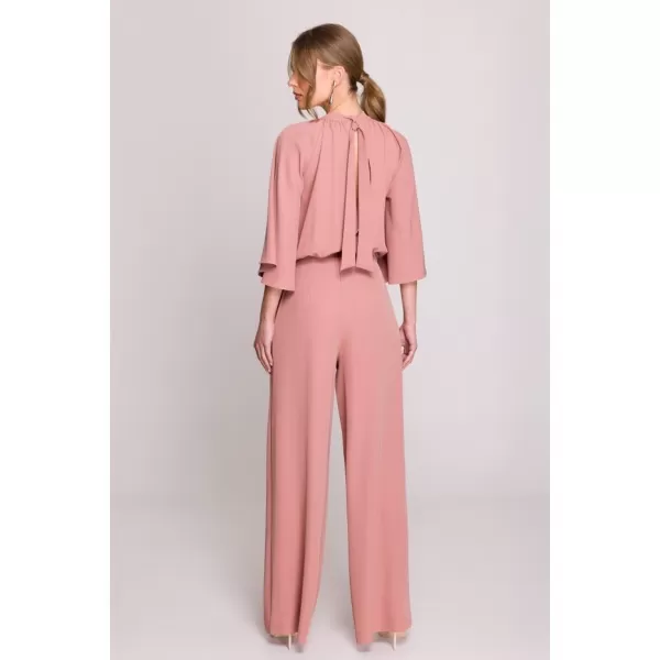  Dámský overal STYLOVE S397 ROSE 