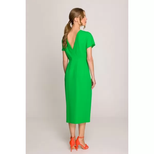  Dámské šaty STYLOVE S398 GREEN 