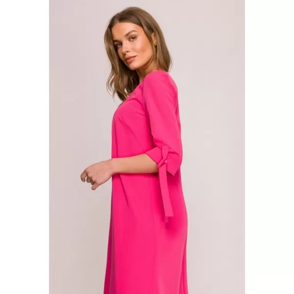  Dámské šaty STYLOVE S393 PINK 