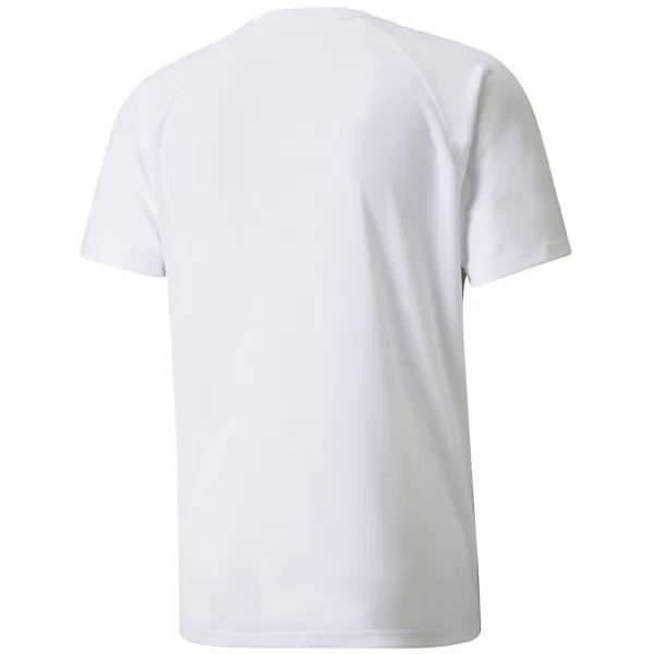  Pánské funkční triko PUMA TEAMLIGA STRIPED JERSEY 704920_04 PUMA WHITE/PUMA BLACK 
