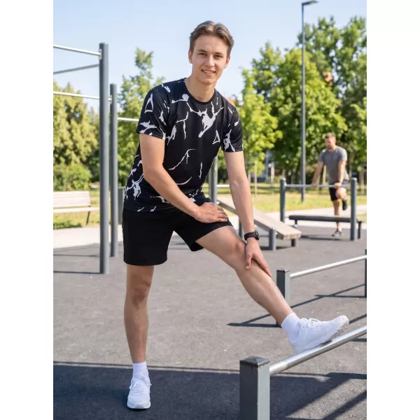  Pánské funkční triko premium ALTISPORT VOJ/ALM052TR01 ČERNÁ 