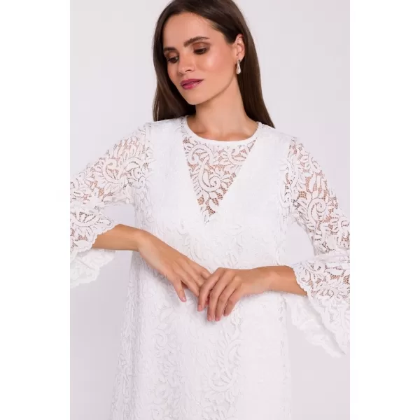  Dámské šaty STYLOVE S380 ECRU 