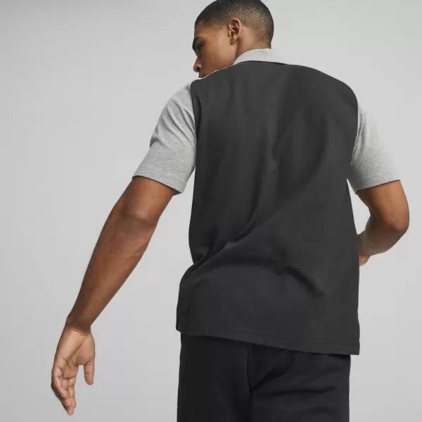  Pánské triko s límečkem PUMA TEAMCUP CASUALS POLO 657991_03 PUMA BLACK 