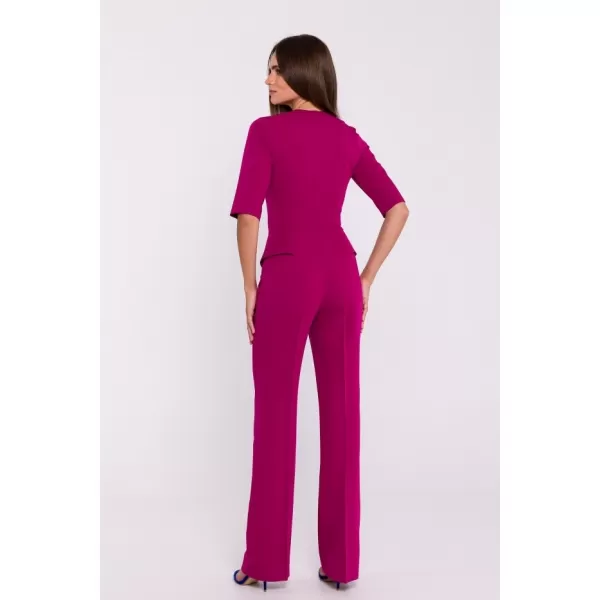  Dámský overal STYLOVE S377 PLUM 
