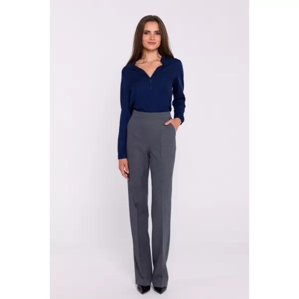  Dámské kalhoty STYLOVE S371 GREY 