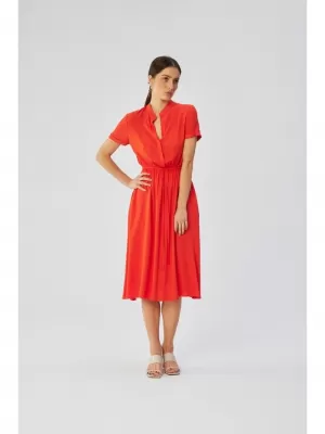 Dámské šaty STYLOVE S366 CORAL