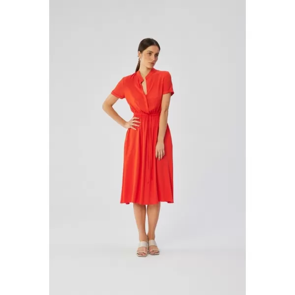  Dámské šaty STYLOVE S366 CORAL 