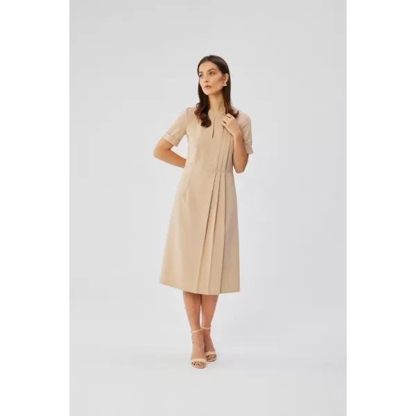  Dámské šaty STYLOVE S361 BEIGE 
