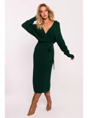 Dámské šaty MOE M810 GREEN