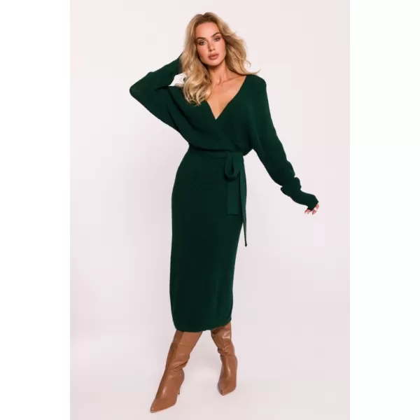  Dámské šaty MOE M810 GREEN 