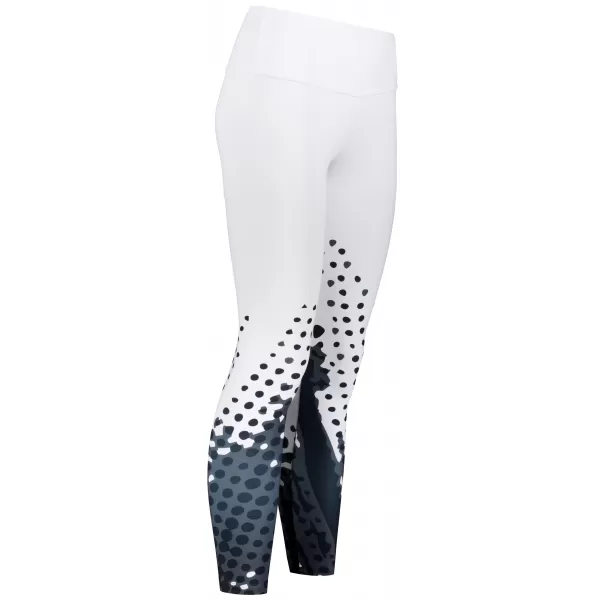  Dámské legíny premium ALTISPORT VOJ/ALW109LEG01 BÍLOČERNÁ 