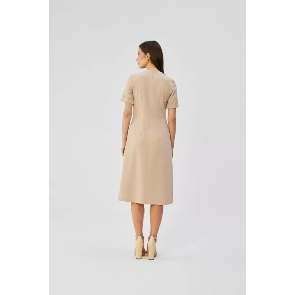  Dámské šaty STYLOVE S361 BEIGE 