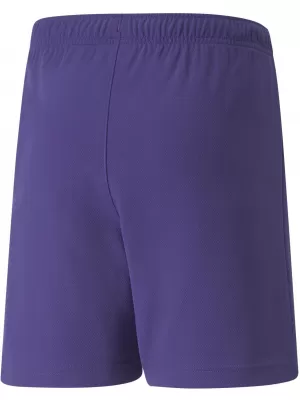 Dětské kraťasy PUMA TEAMRISE SHORT JR 704943_10 PRISM VIOLET/PUMA WHITE
