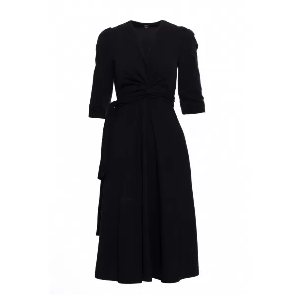  Dámské šaty STYLOVE S404 BLACK 