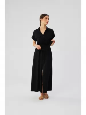 Dámské šaty STYLOVE S364 BLACK