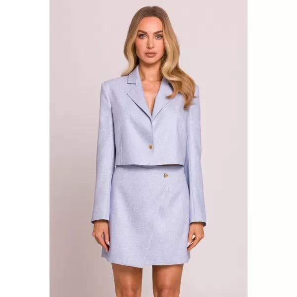  Dámské sako MOE M853 LIGHT BLUE 