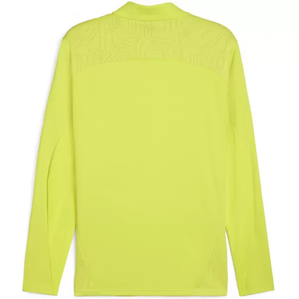  Pánská bunda PUMA TEAMFINAL TRAINING JACKET 658554_30 ELECTRIC LIME/PUMA SILVER 