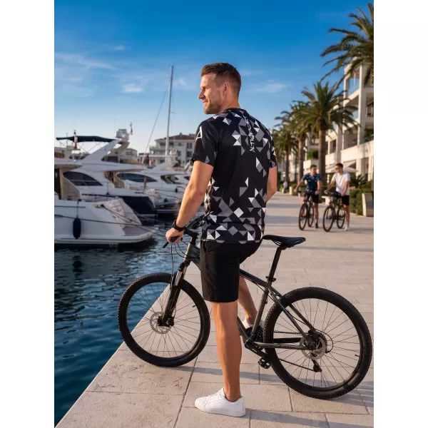  Pánské funkční triko premium ALTISPORT VOJ/ALM108TR01 ČERNÁ 