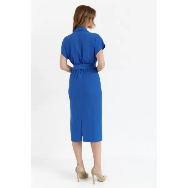  Dámské šaty STYLOVE S363 BLUE 