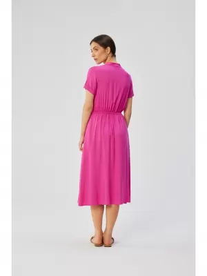 Dámské šaty STYLOVE S366 LILAC