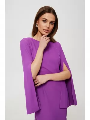Dámské šaty MAKOVER K190 LAVENDER