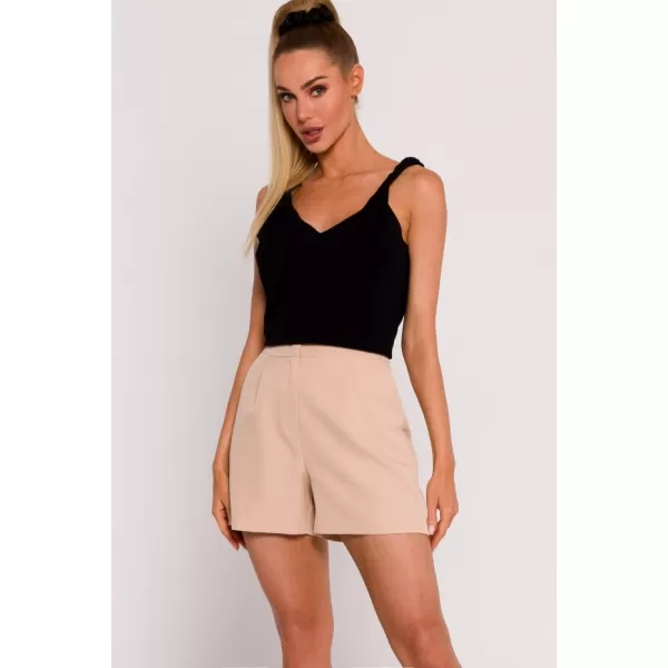  Dámské šortky MOE M775 BEIGE 