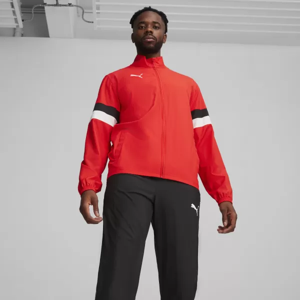  Pánská tepláková souprava PUMA TEAMRISE WVN TRACKSUIT 659036_01 PUMA RED 