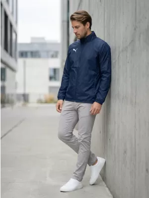 Pánská bunda PUMA TEAMGOAL ALL WEATHER JACKET 659038_06 PUMA NAVY/PUMA WHITE