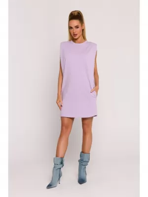 Dámské šaty MOE M789 PURPLE