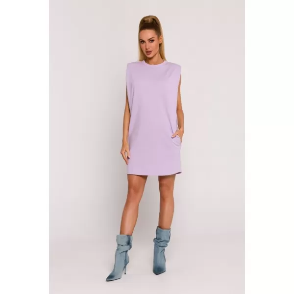  Dámské šaty MOE M789 PURPLE 
