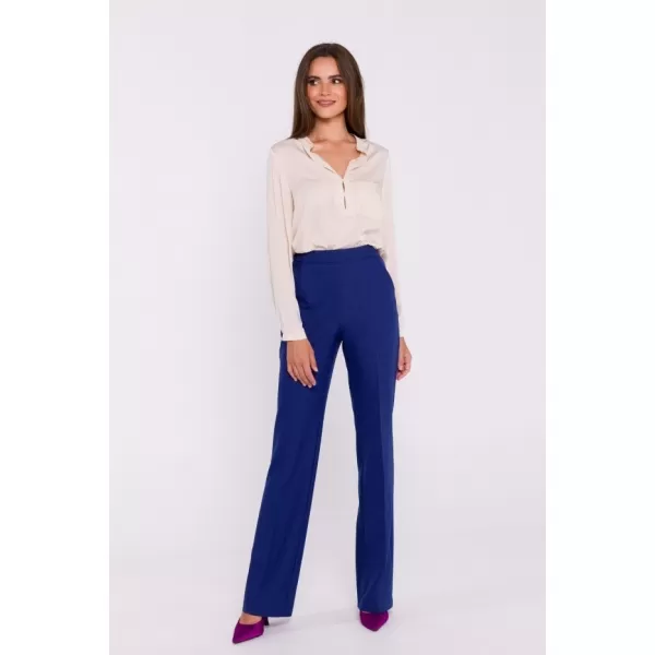  Dámské kalhoty STYLOVE S371 BLUE 