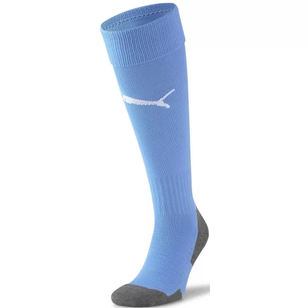  Pánské fotbalové ponožky PUMA TEAM LIGA SOCKS CORE 703441_50 TEAM LIGHT BLUE/PUMA WHITE 