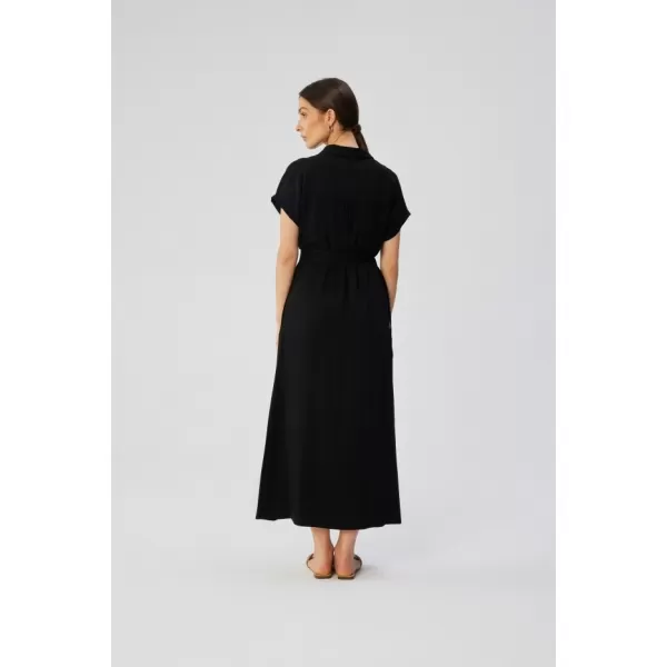  Dámské šaty STYLOVE S364 BLACK 