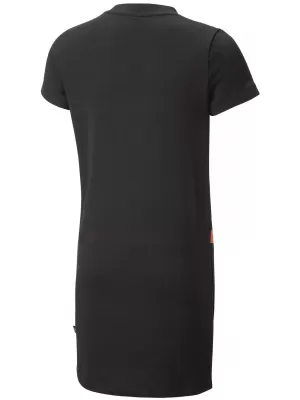 Dětské šaty PUMA ESS+ LOGO DRESS 673493_01 PUMA BLACK