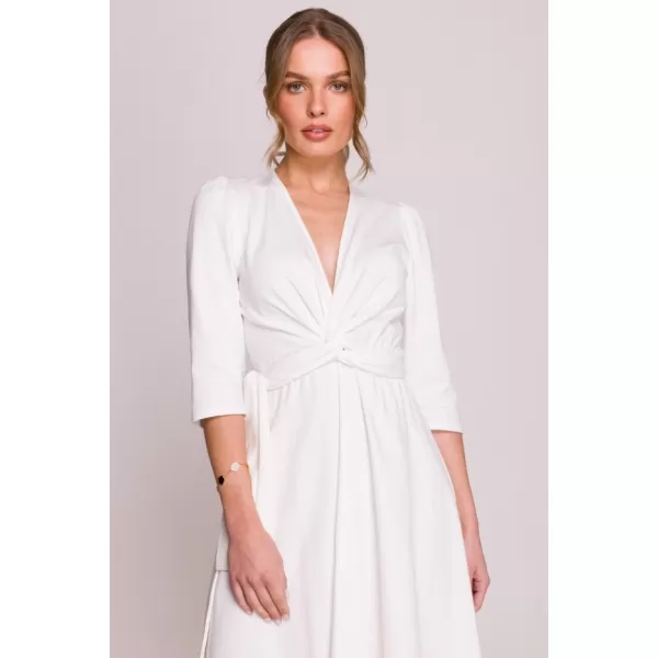  Dámské šaty STYLOVE S404 ECRU 